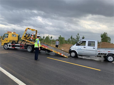 武威道路救援拖车的具体流程